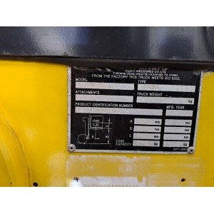 Hyundai 35DS-7E Stivuitor diesel 3.50T 4.30M 2012  AE56175