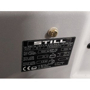 Still RX 50-10C Stivuitor electric 1.00T 3.00M 2016  AE54341