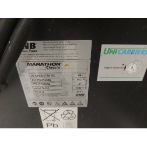 Unicarriers AG2N1L18Q Stivuitor electric 1.80T 3.30M 2018  AB74095