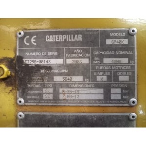 Caterpillar GP40K Stivuitor GPL 4.00T 3.70M 2003  4279GE