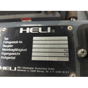 Heli CPQD35 Stivuitor GPL 3.50T 5.40M 2011  AD68385