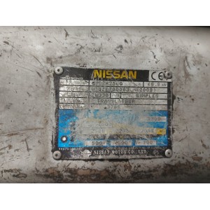 Nissan U1D2A25LQ Stivuitor GPL 2.50T 3.30M 2008  4907GE