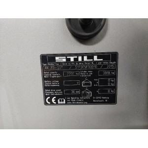 Still RX 70-22T LPG forklift 2.20T 3.70M 2015  AD68383