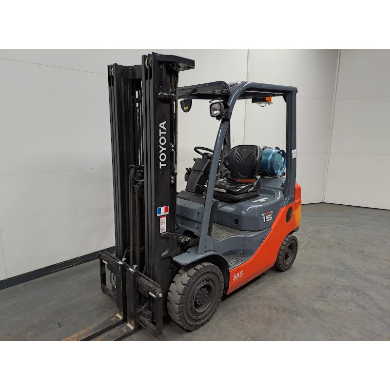 Toyota 02-8FGF15 Stivuitor GPL 1.50T 4.70M 2017  4937GE