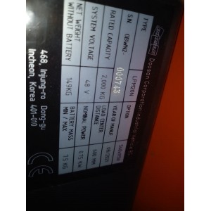 Doosan LPM20N-7 Transpaleta electrica  2.00T 2021  3232GE