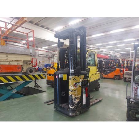 Caterpillar NSR12N Transpaleta electrica cu catarg 1.20T 5.90M 2013  AD87101
