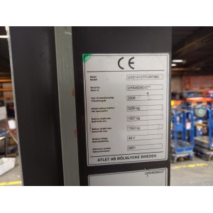 Atlet UHS141 Reach Truck 1.40T 9.60M 2006  3484GE