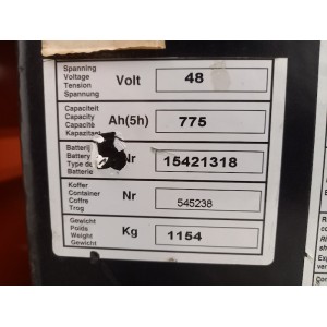 Lafis UNS200DTVRF480 Reach Truck 2.00T 9.00M 2006  0992GE