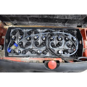 Linde L 12 I Transpaleta electrica cu catarg 1.20T 2.10M 2018  O53789