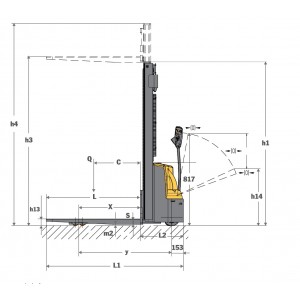 Osaka WS15H 1.5T 3.0M Stacker