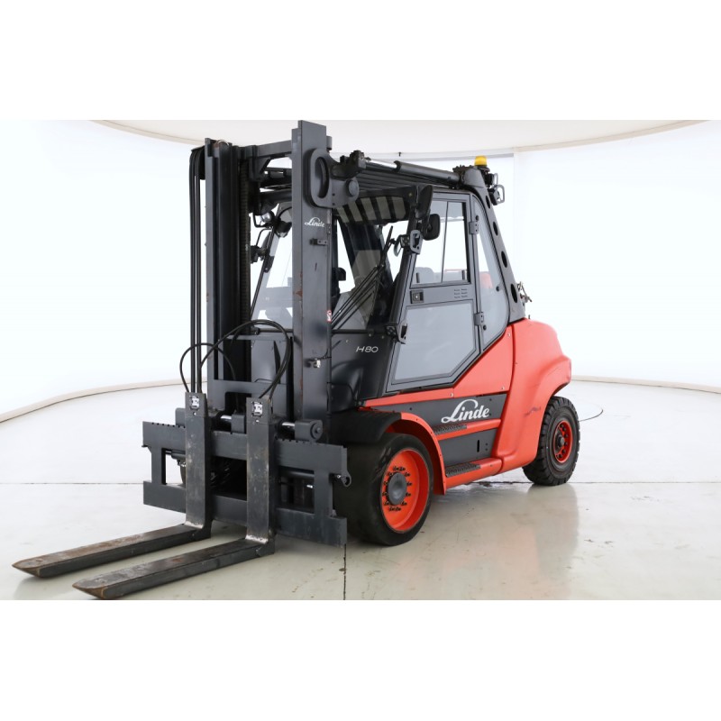 Linde H-80-02-T-900 Мотокар за LPG 8.00T 3.05M 2013  J174709