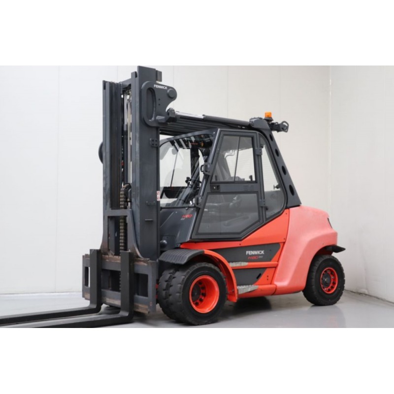 H80d-03/900 LINDE Stivuitor diesel 8.00T 5.45M 2021  OB48