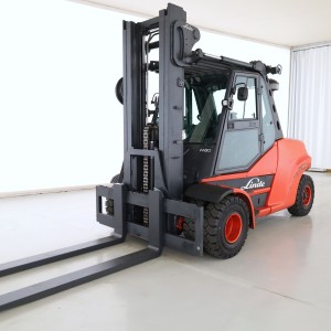 Linde H-80-D-02-1100 Дизелов мотокар 8.00T 5.45M 2015  C175677