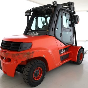 Linde H-80-D-02-1100 Дизелов мотокар 8.00T 5.45M 2015  C175677