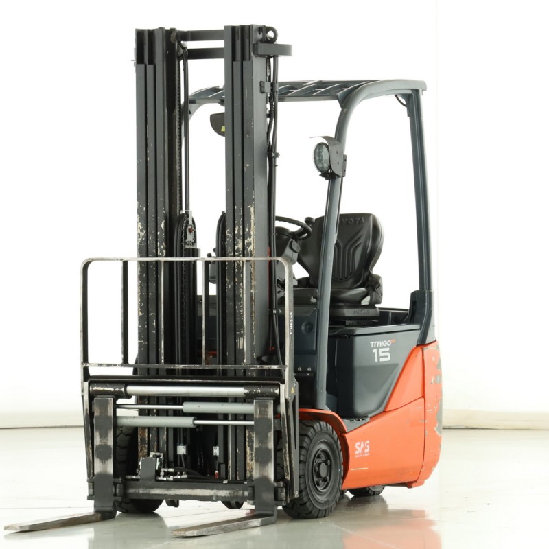 Toyota 8-FBE-15-T Electric forklift 1.50T 5.00M 2018  I175883