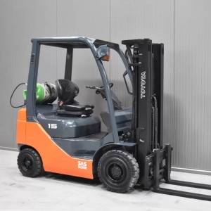 Toyota 02-8FGF15 LPG forklift 1.50T 4.30M 2008  W57247