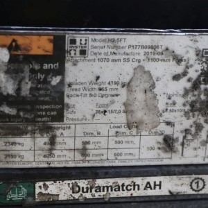 H2.5ft HYSTER Мотокар за LPG 2.50T 4.95M 2019  OG59