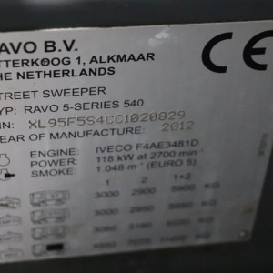 540 RAVO  2012  OF81