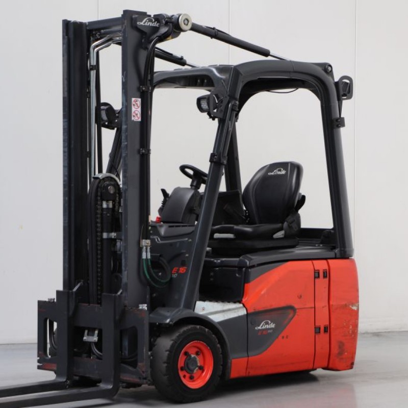 E16c-02 LINDE Stivuitor electric 1.60T 3.24M 2018  NM07