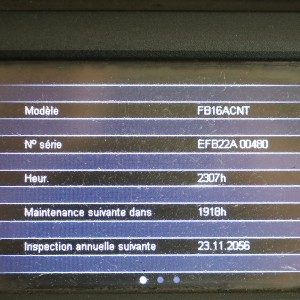 Mitsubishi FB-16-ACNT Stivuitor electric 1.60T 4.75M 2019  K176535