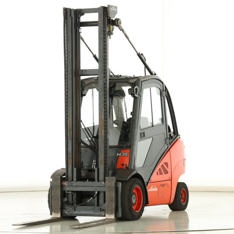 Linde H-35-T-01 Stivuitor GPL 3.50T 4.95M 2012  K172035