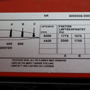 BT RR E5 Produs 2.00T 6.30M 2007 QOI16