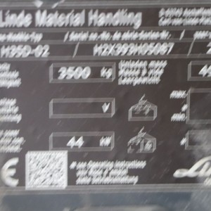 LINDE H35D-02 Produs 3.50T 3.95M 2017 HOG07