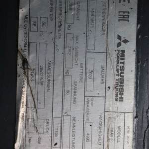 MITSUBISHI FB50-2 Produs 5.00T 5.00M 2020 NNZ65