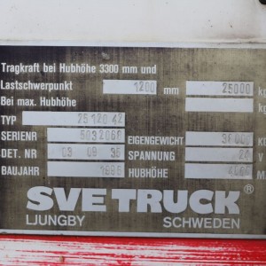 SVETRUCK 25-120-42 Produs 25.00T 4.00M 1995 IMS86