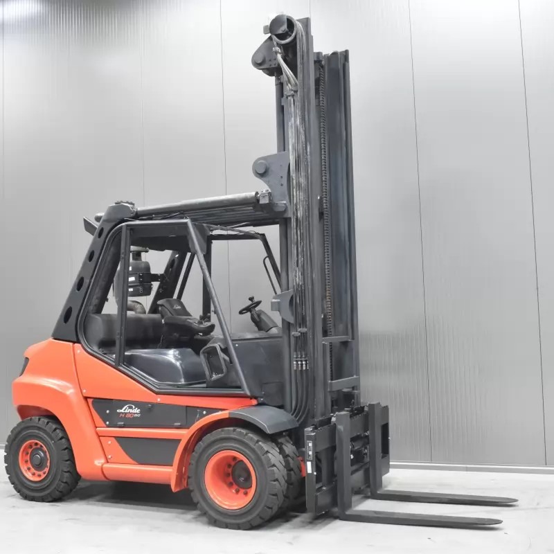 LINDE H 80 D Diesel forklift 8.00T 6.05M 2017 O52326