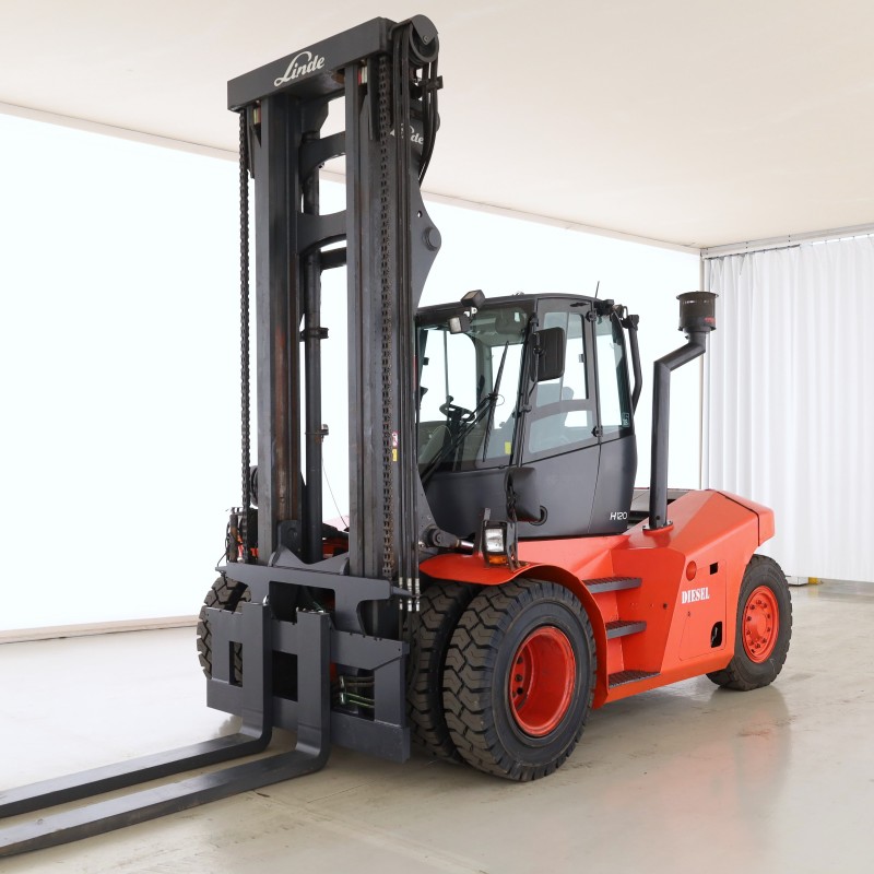 LINDE H-120-D (359) Diesel forklift 12.00T 5.50M 2010 R175205