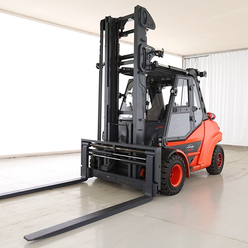 LINDE H-80-D-03-900 (396) Diesel forklift 8.00T 4.85M 2019 J174157