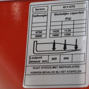 BT RRE160 Reach Truck 1.60T 6.75M 2010 GOL06