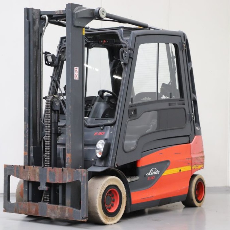 LINDE E30L-01 Electric forklift 3.00T 3.36M 2016 LOC37