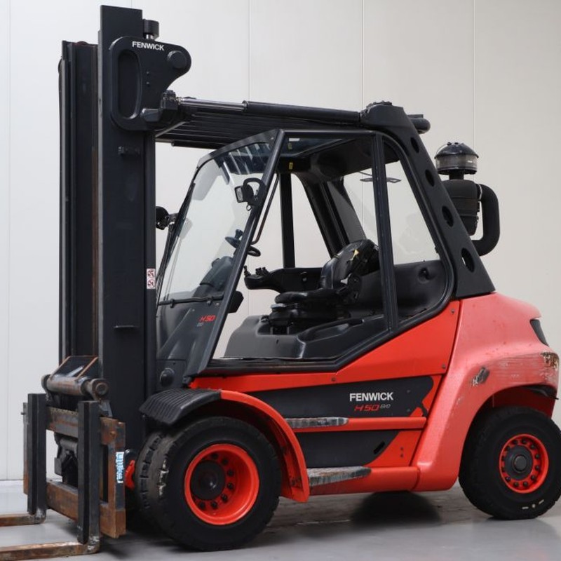 LINDE H50D-03 Diesel forklift 5.00T 4.61M 2018 NOM13