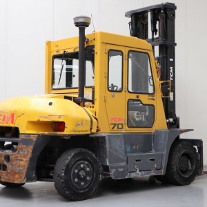 TCM FD70-2 Stivuitor diesel 7.00T 4.45M 2013 GNM58