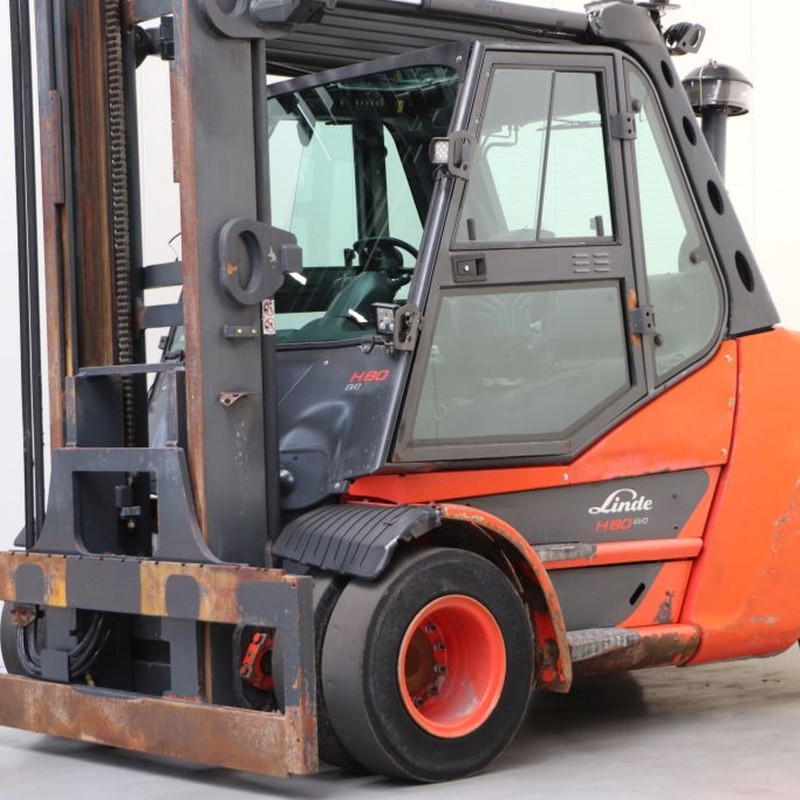 LINDE H80D-03/900 Stivuitor diesel 8.00T 5.65M 2016 DNG55