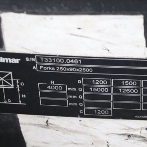 KALMAR DC16-1200 Diesel forklift 16.00T 4.00M 1995 VOK73