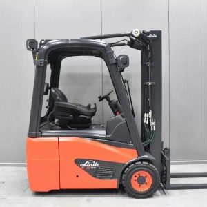 LINDE E 16 C - 02 Electric forklift 1.60T 3.04M 2017 X57301