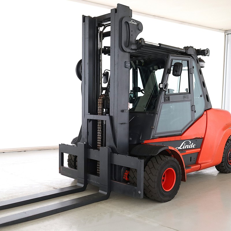 LINDE H-80-D-02-1100 (396) Diesel forklift 8.00T 5.45M 2015 W175678