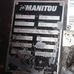 MANITOU MSI 50 T Stivuitor diesel 5.00T 3.70M 2019 UOM46