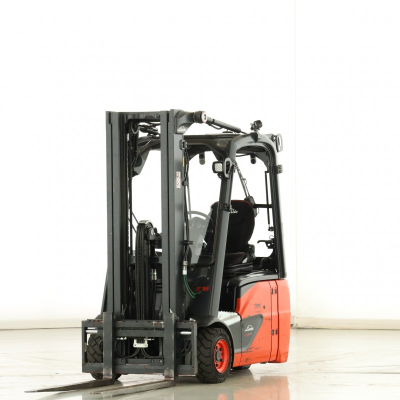 LINDE E-16-C-02 (386) Electric forklift 1.60T 4.62M 2018 C177062