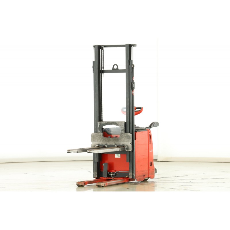 Linde L-12-AP Transpaleta electrica cu catarg 1.20T 3.41M 2014  E170679